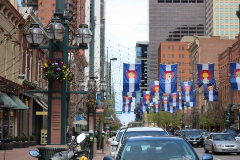 The girls enjoyed walking the streets of Downtown Denver. Larimer Square was a frequented location that provided many fun things to do. “We loved this street because of the awesome lights and flags hanging above it and on one end of the road you could see the mountains in the distance,” Nicole Martin, senior, said.