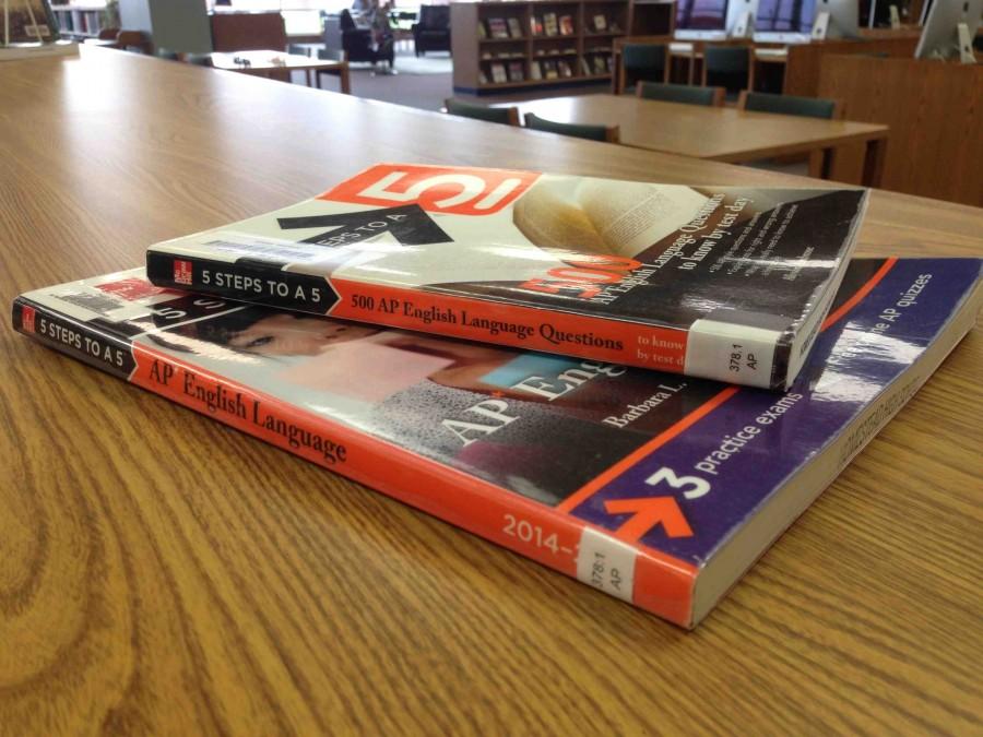 Books like these helped AP English Language and Composition students prepare for the exam.