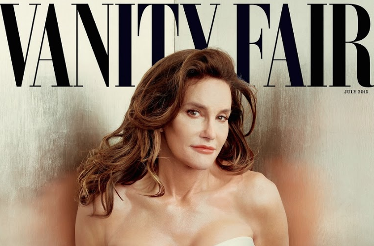 Caitlyn Jenner poses for a Vanity Fair photoshoot. Jenner has been in transition for several months and is now finally introducing her new identity to the media.