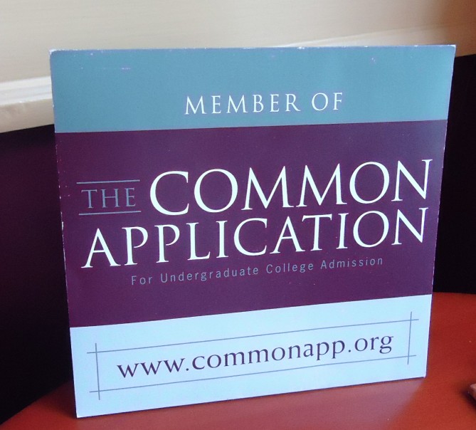 Students frequently use the Common Application to apply to different universities.
