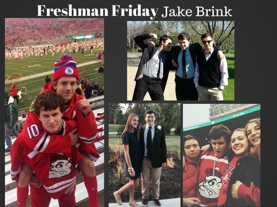 Freshman Friday: Brink tackles his way through freshman year