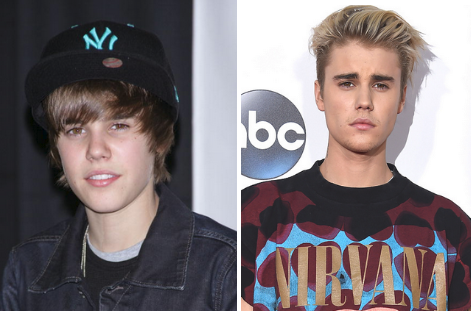 Justin Bieber rose to fame as a young teenager in 2009 with his hit song One Time and he is still just as popular today with his new album Purpose.