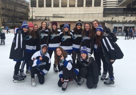 The Lightning gather for a picture at Red Arrow Park this past Saturday, Feb. 6