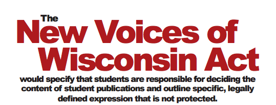 New Voices of Wisconsin aims to protect student journalists rights