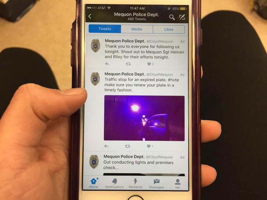 Mequon Police Dept. shows a night on patrol by live-tweeting St. Patricks Day