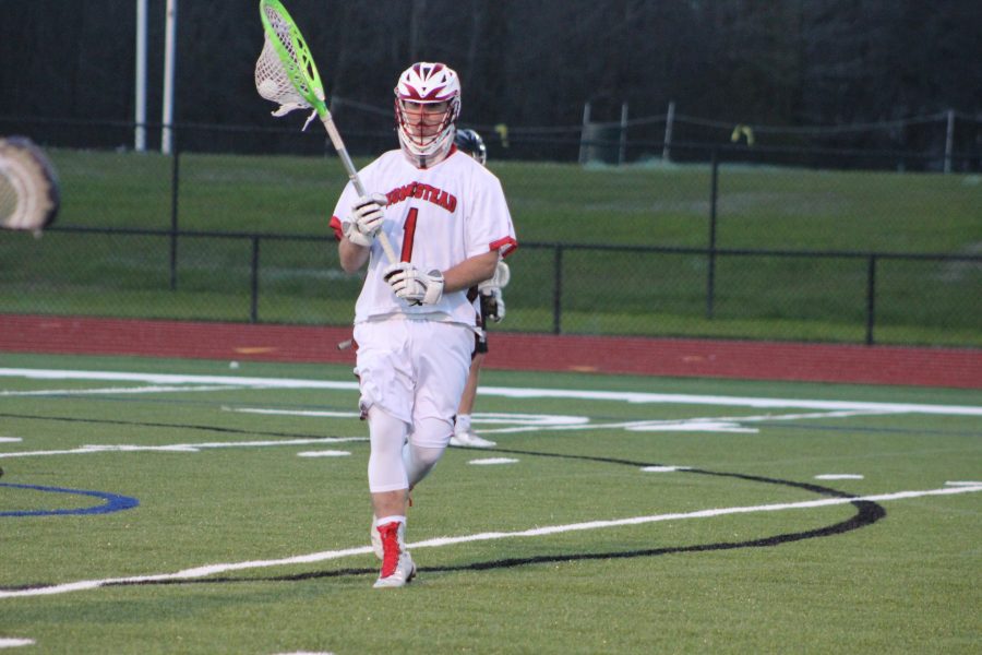 Anthony Kennin, senior goalie, helped the Highlanders to a 13-6 finish on the season and won the Player of the Year award from the Wisconsin Lacrosse Federation.