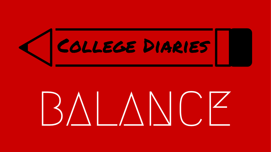 Hannah OLeary , senior, gives her input about the challenge of balancing school and life.