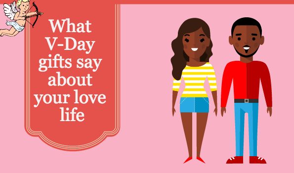 What Valentines Day Gifts say about your love life