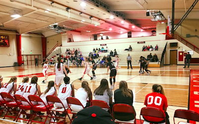 The girls varsity basketball team plays a tight game against Milwaukee School of Languages over the weekend, coming up victorious.