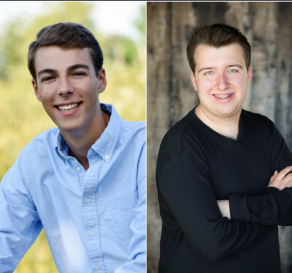 Cayer and Clark recognized as Presidential Scholar nominees. 