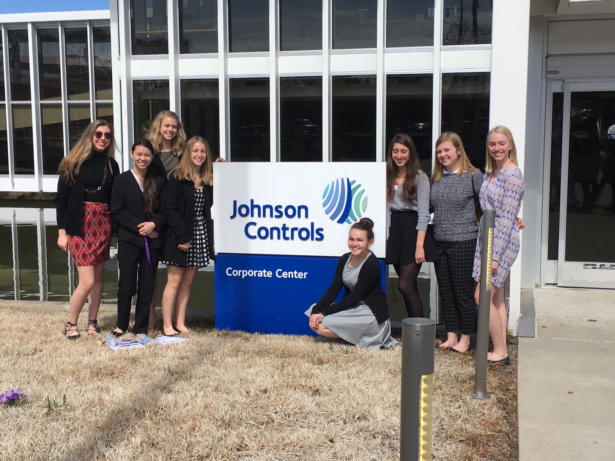 The GEMS club attended a Prep-Pro workshop at Johnson Controls to learn about STEM careers.