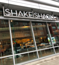 Pictured is the outside the new burger restaurant Shake Shack in the Historic Third Ward. 