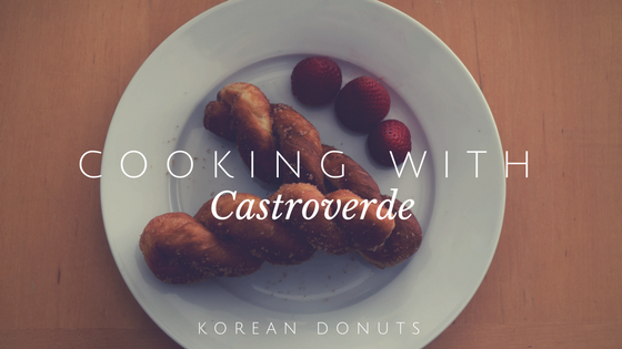 Alex Castroverde, junior, made Korean Donuts.