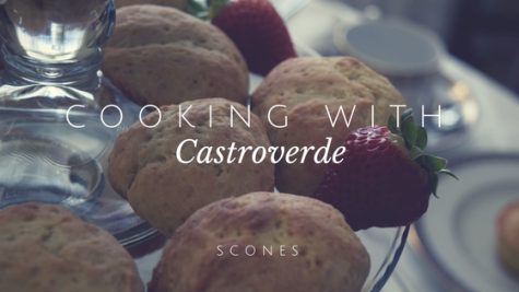 Alex Castroverde, junior, creates scones for this weeks blog.