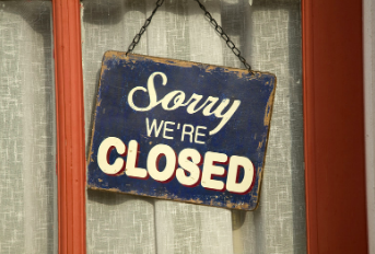 Businesses close their doors and furlough employees due to the coronavirus.