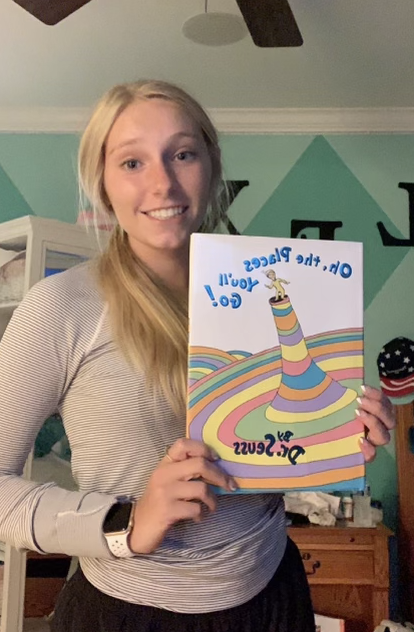 Lexi Timm, junior, is among one of the students who shared their favorite book.