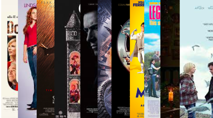 The graphic above displays a collection of movie posters representing titles recommended by students. 